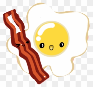 Cartoon Bacon And Eggs Clipart