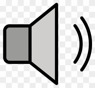 Speaker Medium Volume Emoji Clipart - Loudspeaker - Png Download