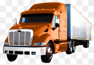 Car Semi-trailer Truck Peterbilt Truck Driver - Trucks Png Clipart