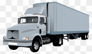 Car Pickup Truck Semi-trailer Truck Commercial Driver"s - Transparent Background Truck Clipart - Png Download