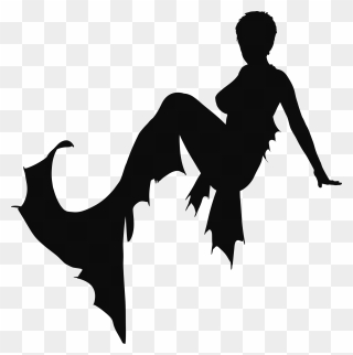 Mermaid Silhouette Png Mermaid Clipart