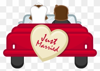 Honeymoon Free Download Png - Just Married Clipart Png Transparent Png