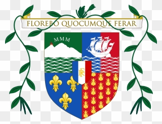 Reunion Coat Of Arms Clipart