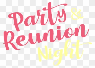 Cu Gavel Club Annual Party And Reunion Night - Calligraphy Clipart