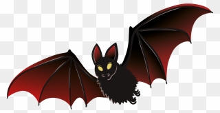 Dark Vampire Bat Transparent Png - Bat Clipart Png