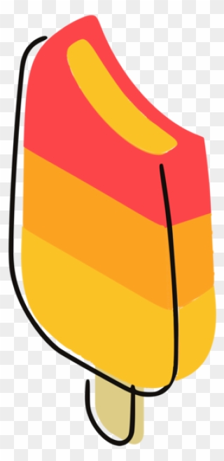 Angle,yellow,orange - Ice Cream Clipart