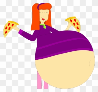 Pizza Stuffing Daphne By Angry - Food Clipart