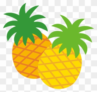 Pineapple Fruit Food Clipart パイナップル 夏 イラスト 素材 フリー Png Download Pinclipart