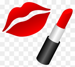 Red Lipstick Clipart - Png Download