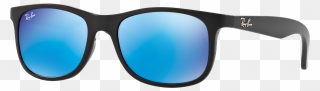 Sunglasses Ray-ban Accessories Ban Wayfarer Clothing - Ray Ban Andy Rb4202 Blue Clipart