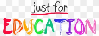 Just For Education Clipart