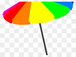 Transparent Background Beach Umbrella Clipart - Png Download