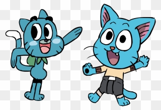 Clip Art Fictional Character - Happy Fairy Tail Gumball - Png Download