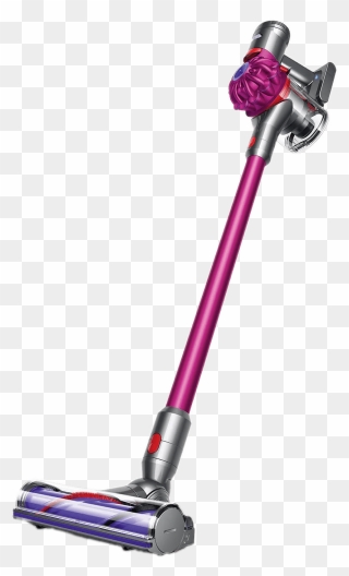 Pink Cordless Dyson Vacuum Cleaner Transparent Png - Dyson V7 Motorhead Cord Free Stick Vacuum Clipart
