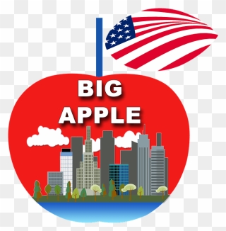Big Apple New York Png Clipart