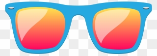 Sticker Goggles Sunglasses Eyewear Sunglass Free Download - Sunglasses Cartoon Png Clipart