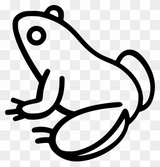 Frog - Frog Icon Png Clipart