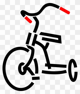 Cycle Vector Tricycle - Tricycle Illustration Clipart