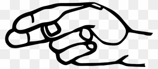 American Sign Language Letter H Clipart