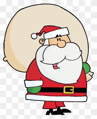 Animated Clipart Santa Claus - Png Download