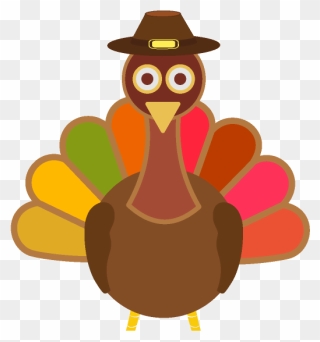 Turkey Thanksgiving Holiday Clip Art - Happy Thanksgiving Funny Turkey - Png Download