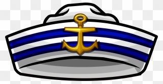 Transparent Crew Clipart - Sailor Hat Clipart Png