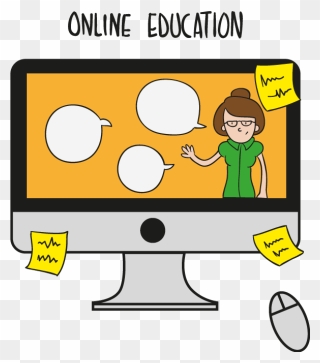 Online Learning Clip Art - Png Download