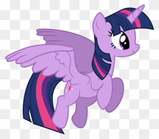 Twilight Vector Flying Clip Art Freeuse Download - Pony Friendship Is Magic Twilight - Png Download