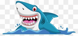 Logo - Cartoon Baby Transparent Background Sharks Clipart