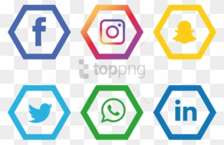 Social Media Logos Png No Background- - Logo Social Media Png Clipart