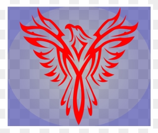 Phoenix Svg Clip Arts - Logo Eagle Clipart Black And White - Png Download