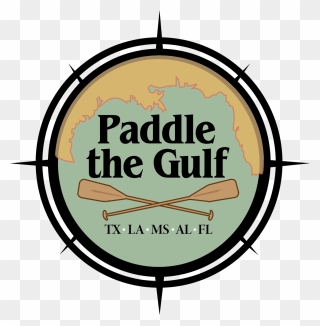 Paddle The Gulf Logo2 Clipart