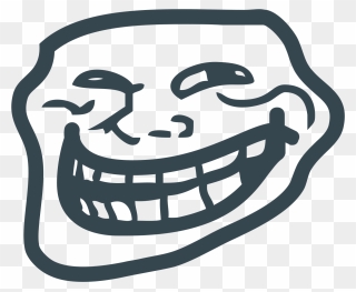 Trollface Clipart Png - Troll Face Transparent Png