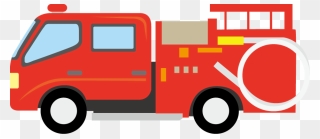 Fire Engine Red Car Truck Clip Art - Firetruck Clip Art Png Transparent Png