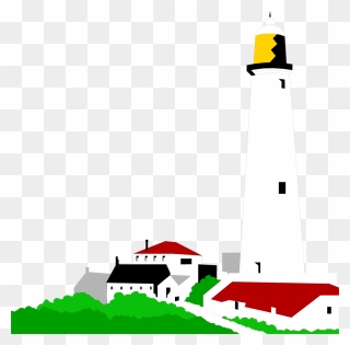 Lighthouse Clipart Border, Lighthouse Border Transparent - Illustration - Png Download