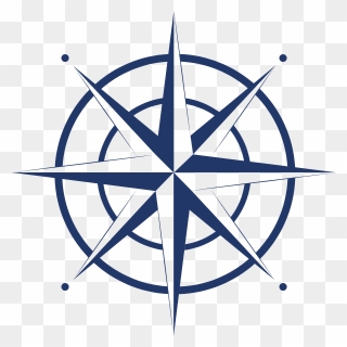 Vector Lighthouse Sailor - North Point Symbol Compass Clipart