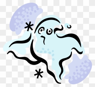 Ghost Clip Apparition - Png Download