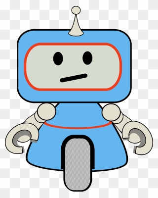 Little Robot Clipart - Png Download