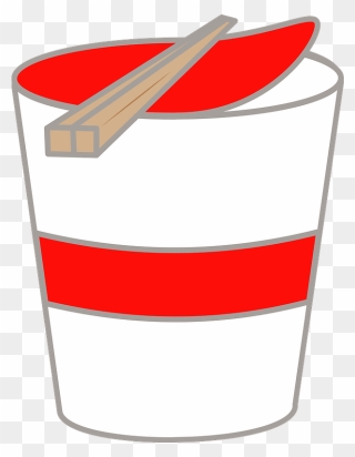 Cup Noodle Food Clipart - Png Download