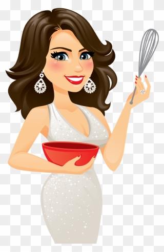 Cooking Woman Cartoon Png Clipart