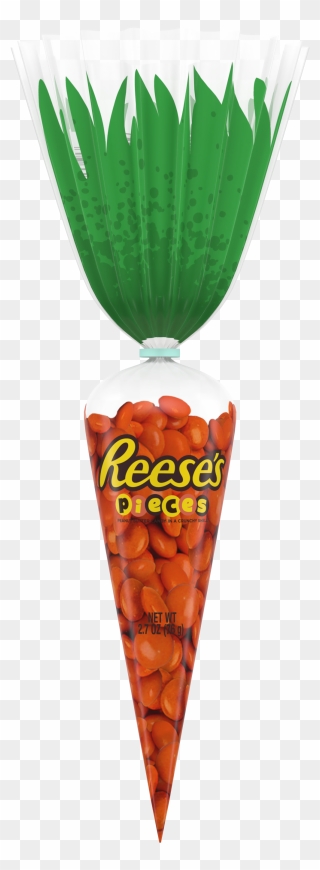Reese"s, Pieces Easter Peanut Butter Candy Carrot Bag, - Reese's Peanut Butter Cups Clipart