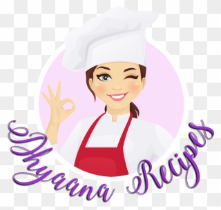 Transparent Peanut Butter On Bread Clipart - Woman Chef Vector Png
