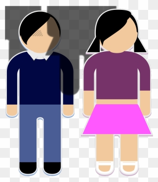 Symbols Of Boy And Girl Clipart
