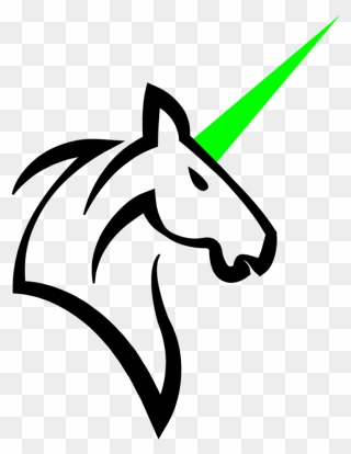 Unicorn Horn Pegasus Logo Computer Icons - Horse Head Outline Png Clipart