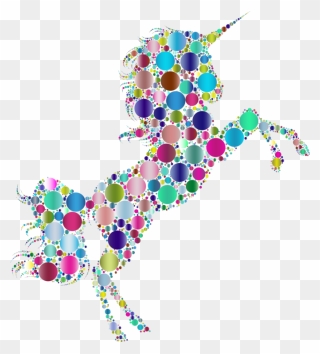 Pink,art,area - Silhouettes No Background Unicorn Clipart