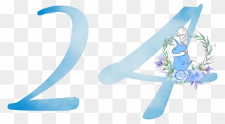 #24 #24weeks #24weekspregnant #freetoedit #remixed - Illustration Clipart