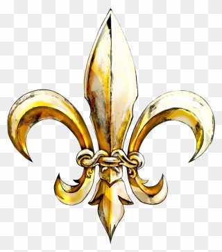 Fleur De Lis Symbol - Fleur De Lis Gold Clipart
