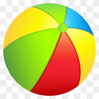 Beach Ball Pictures Clip Art - Sphere - Png Download
