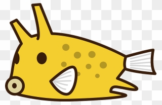 Longhorn Cowfish Clipart - Png Download