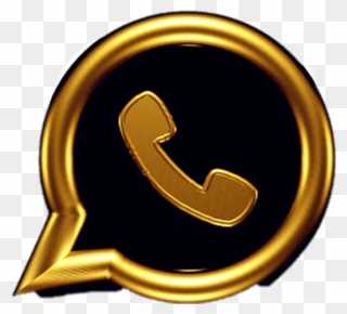 Whatsapp Logo Gold Png Clipart